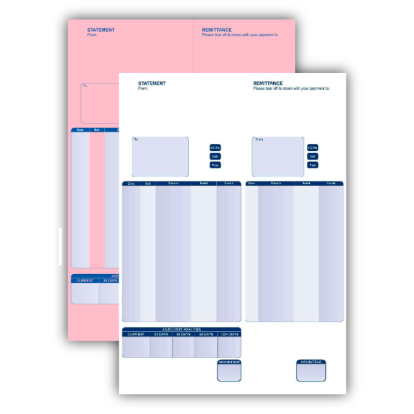 SP0112 Statement/Rem Advice Sage 2 Part A4 Laser Statement/Remittance