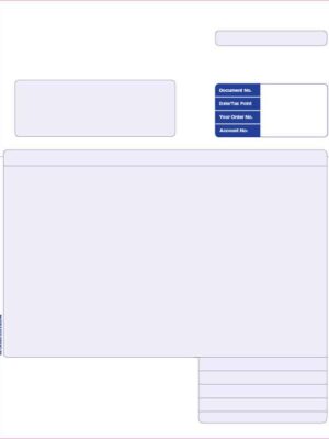 SE04 – Sage compatible 4 Part Continuous Invoice/Delivery Note